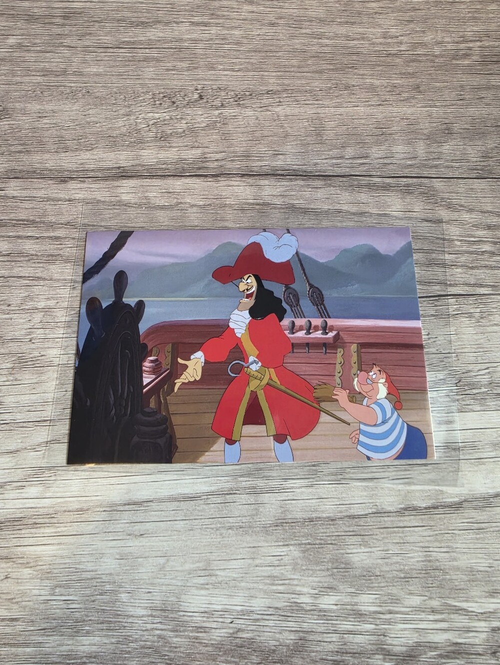 ✨️BUY 3 FOR $22 Captain Hook And Mr. Smee, Peter Pan, 1953 Postcard